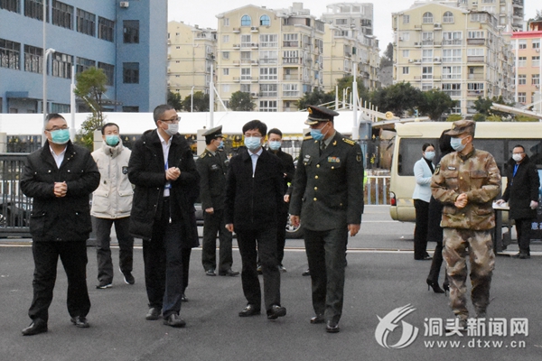 市委常委,温州军分区司令员靳卫东,市人大常委会副主任张洪国一行到我